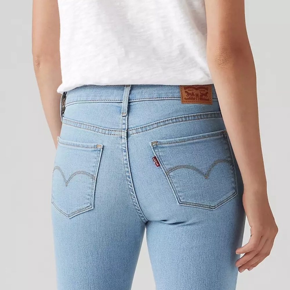 Levi's Women's Sky Blue High Rise Jeans